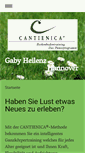 Mobile Screenshot of cantienica-training.com