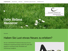 Tablet Screenshot of cantienica-training.com
